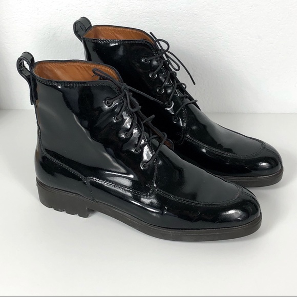 salvatore ferragamo combat boots